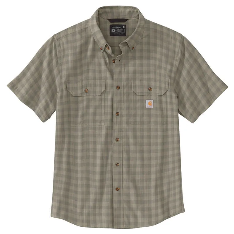 105702 - Carhartt Loose Fit Midweight Short-Sleeve Plaid Shirt