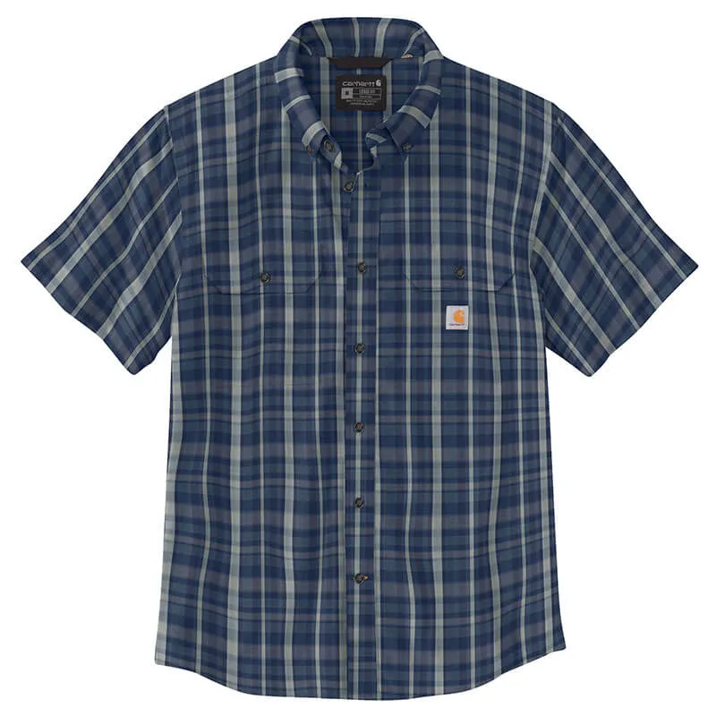 105702 - Carhartt Loose Fit Midweight Short-Sleeve Plaid Shirt