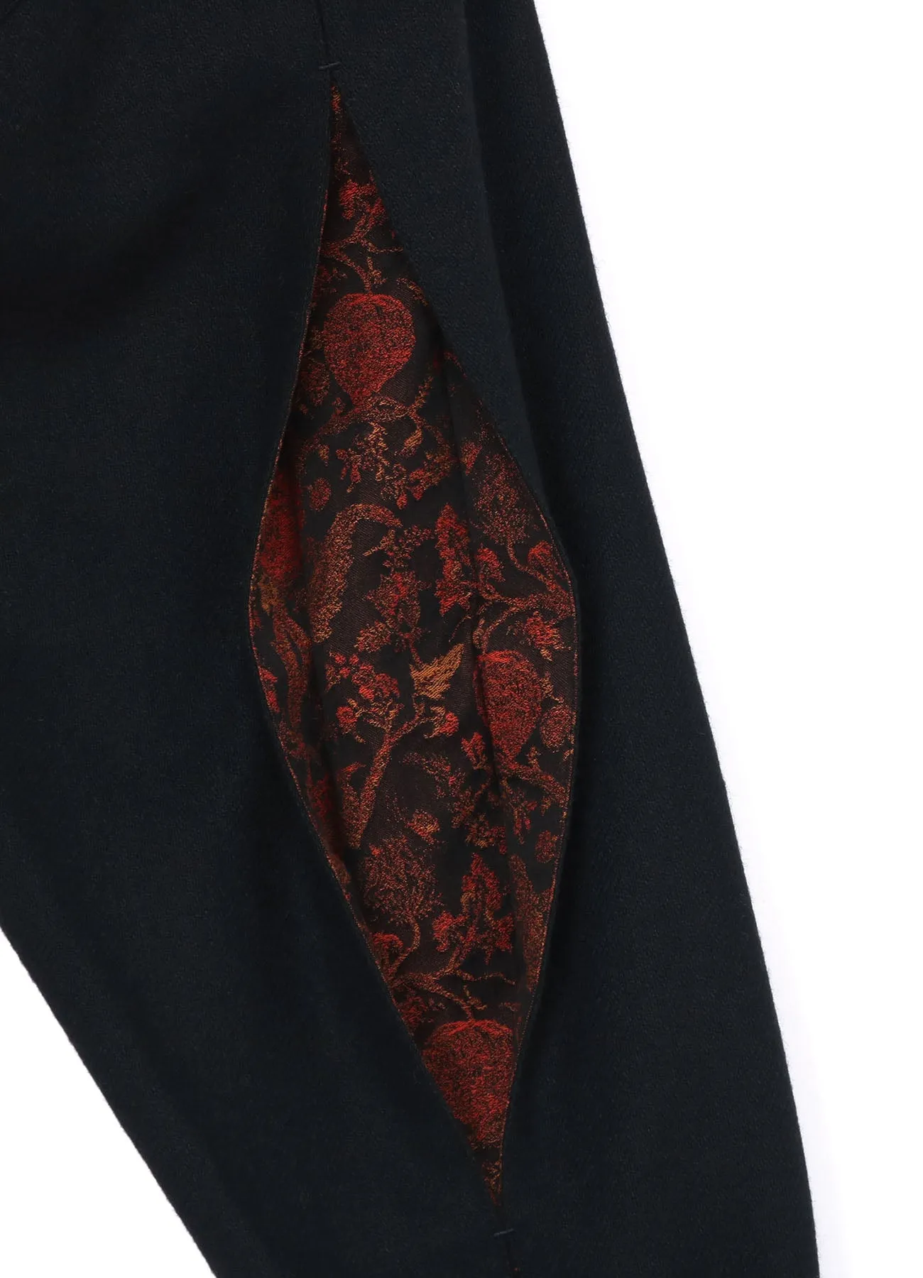1/10 FLANNEL   COTTON/THORNY JACQUARD VERTICAL GUSSET SHIRTS