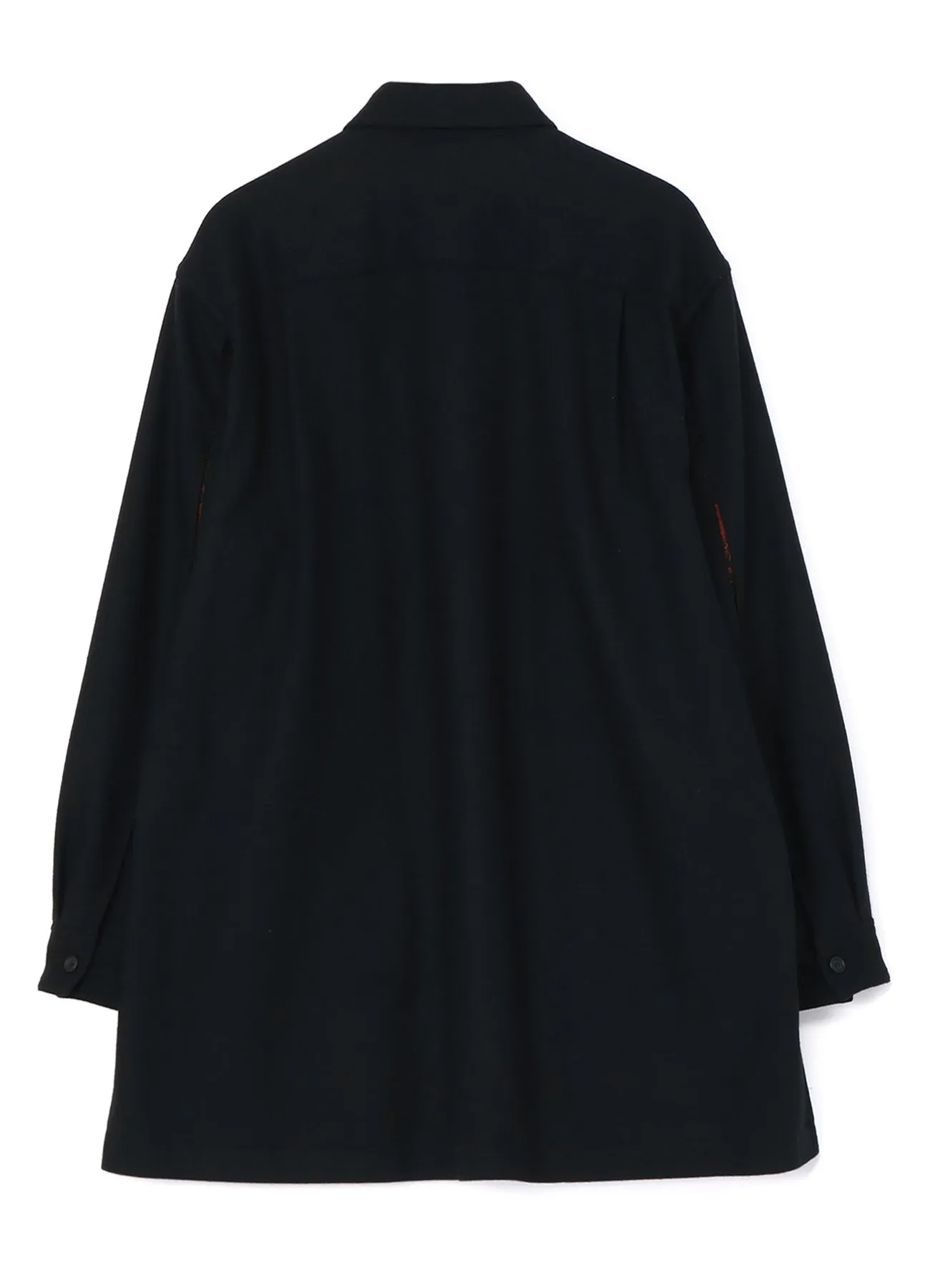 1/10 FLANNEL   COTTON/THORNY JACQUARD VERTICAL GUSSET SHIRTS