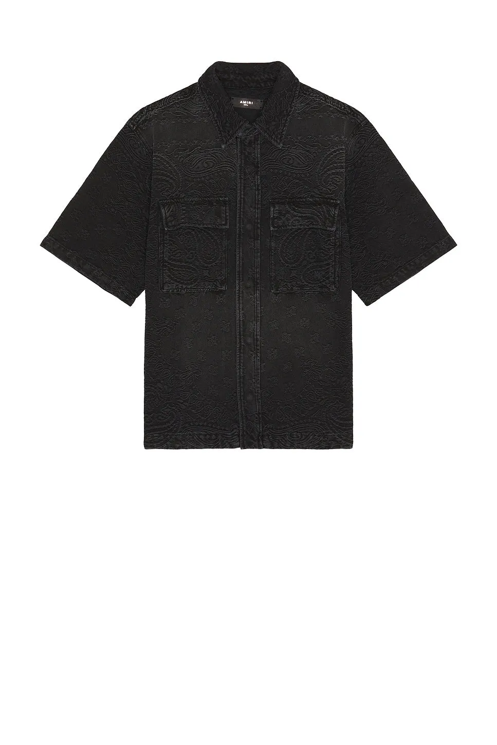 Bandana Jacquard Camp Shirt