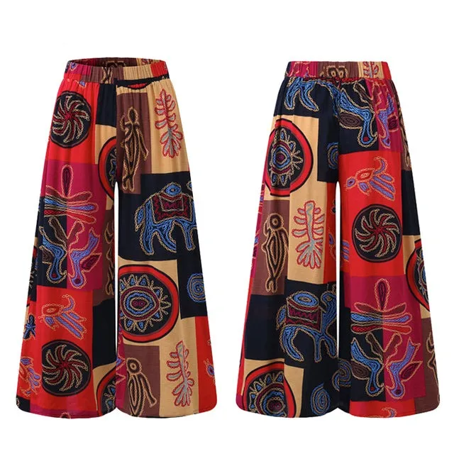 Boho Pants Palazzo Style