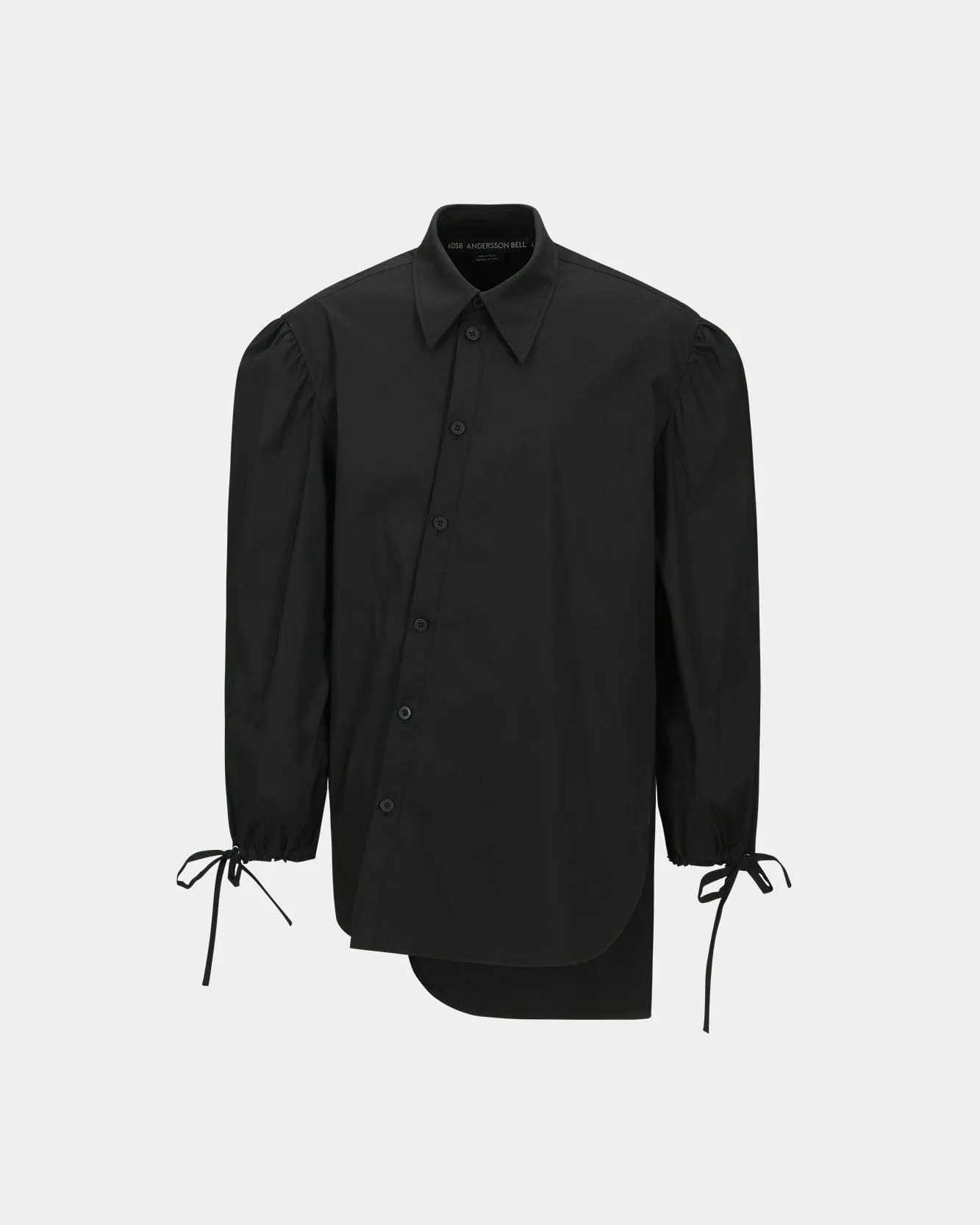 BOUQUET ASYMMETRIC SHIRTS atb1138m(BLACK)