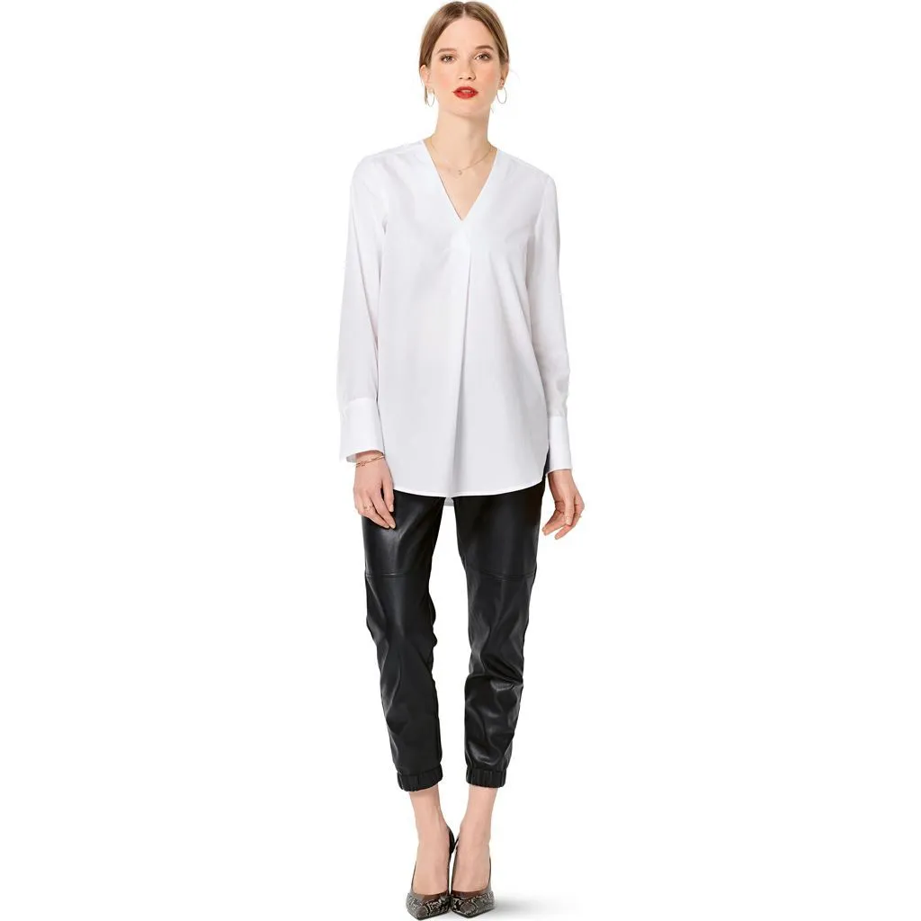 Burda Style Pattern B6278 Women's Blouses Pull-On in Two Lengths