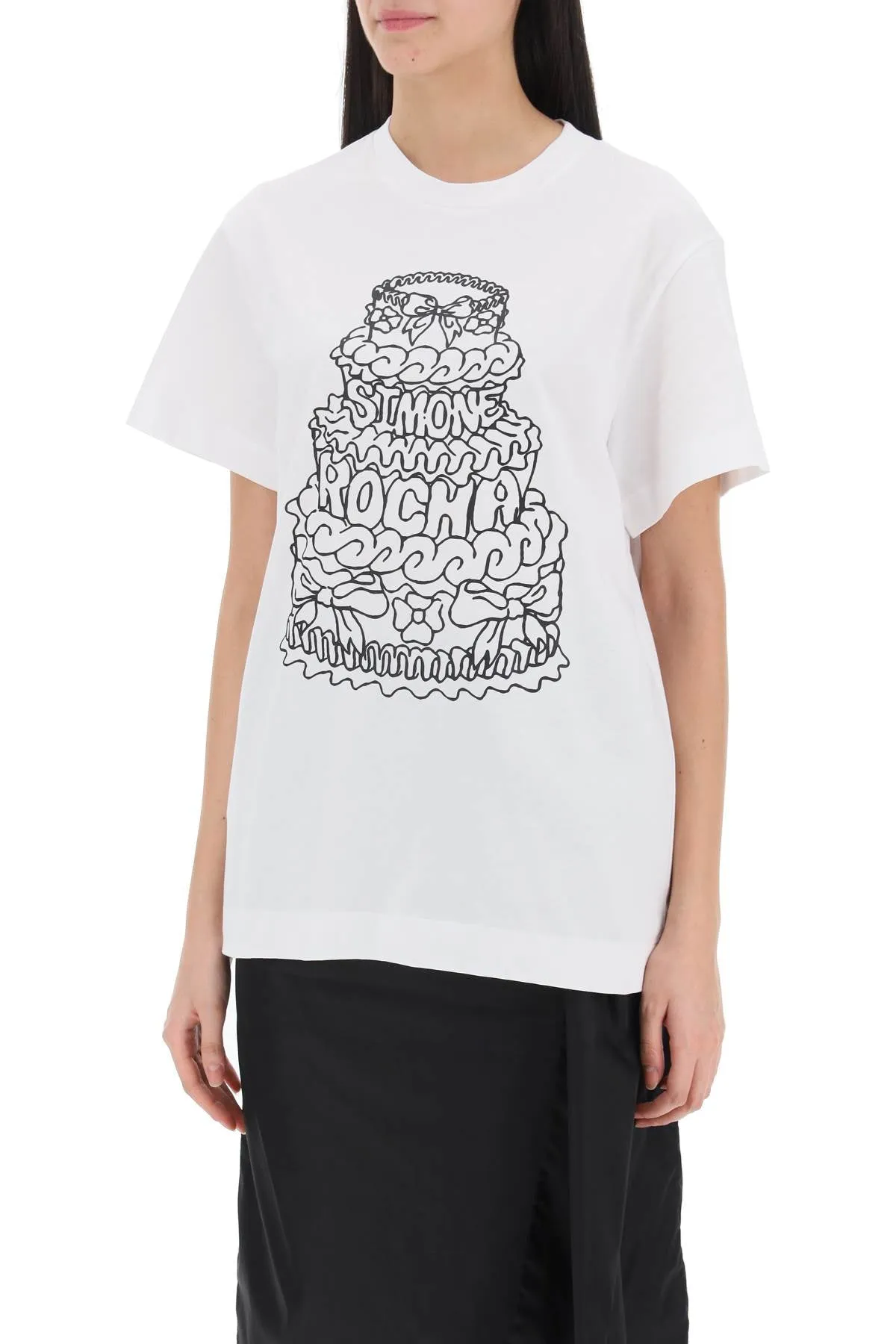 cake crewneck t-shirt