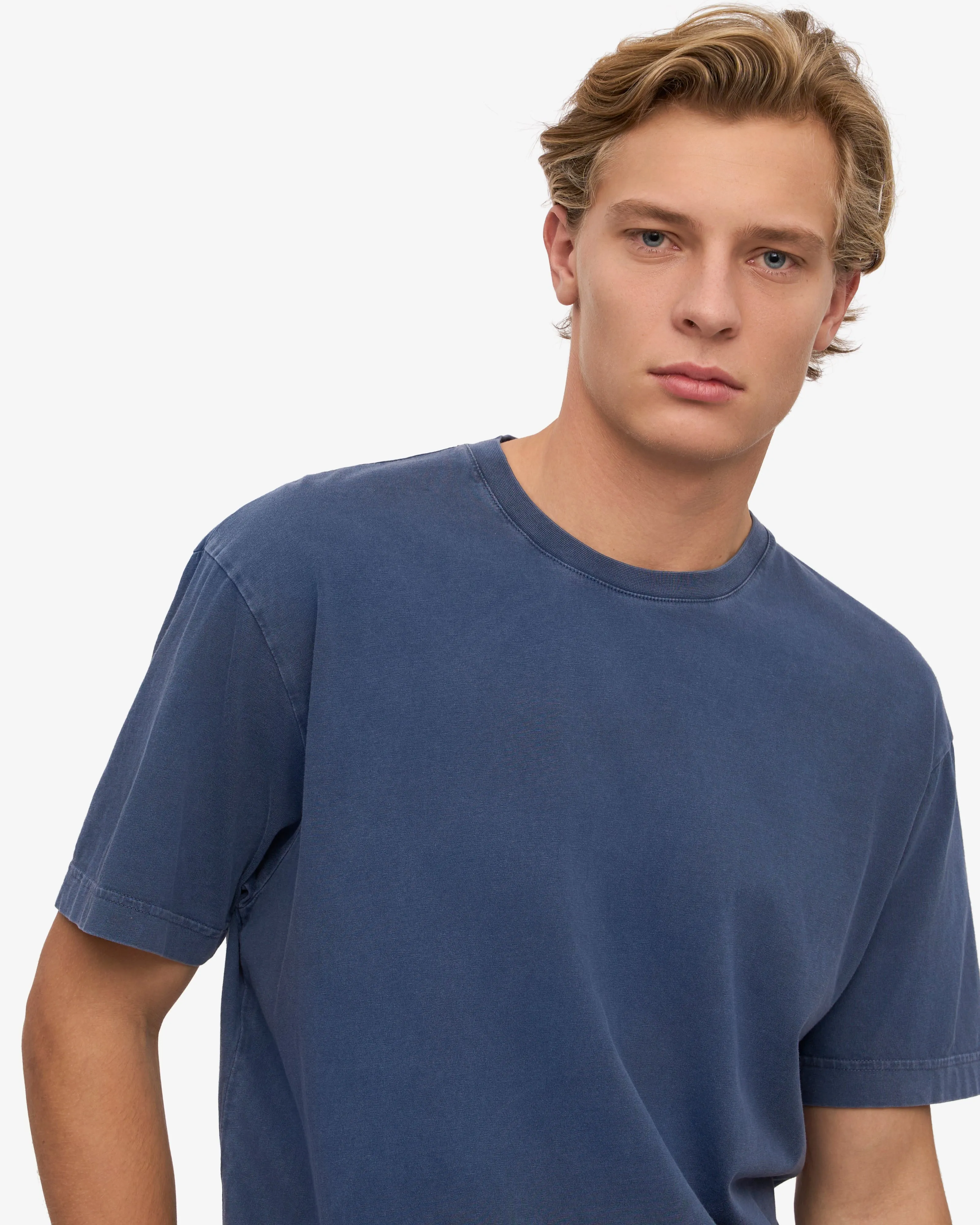 Colorful Standard Oversized Organic Tee - Neptune Blue