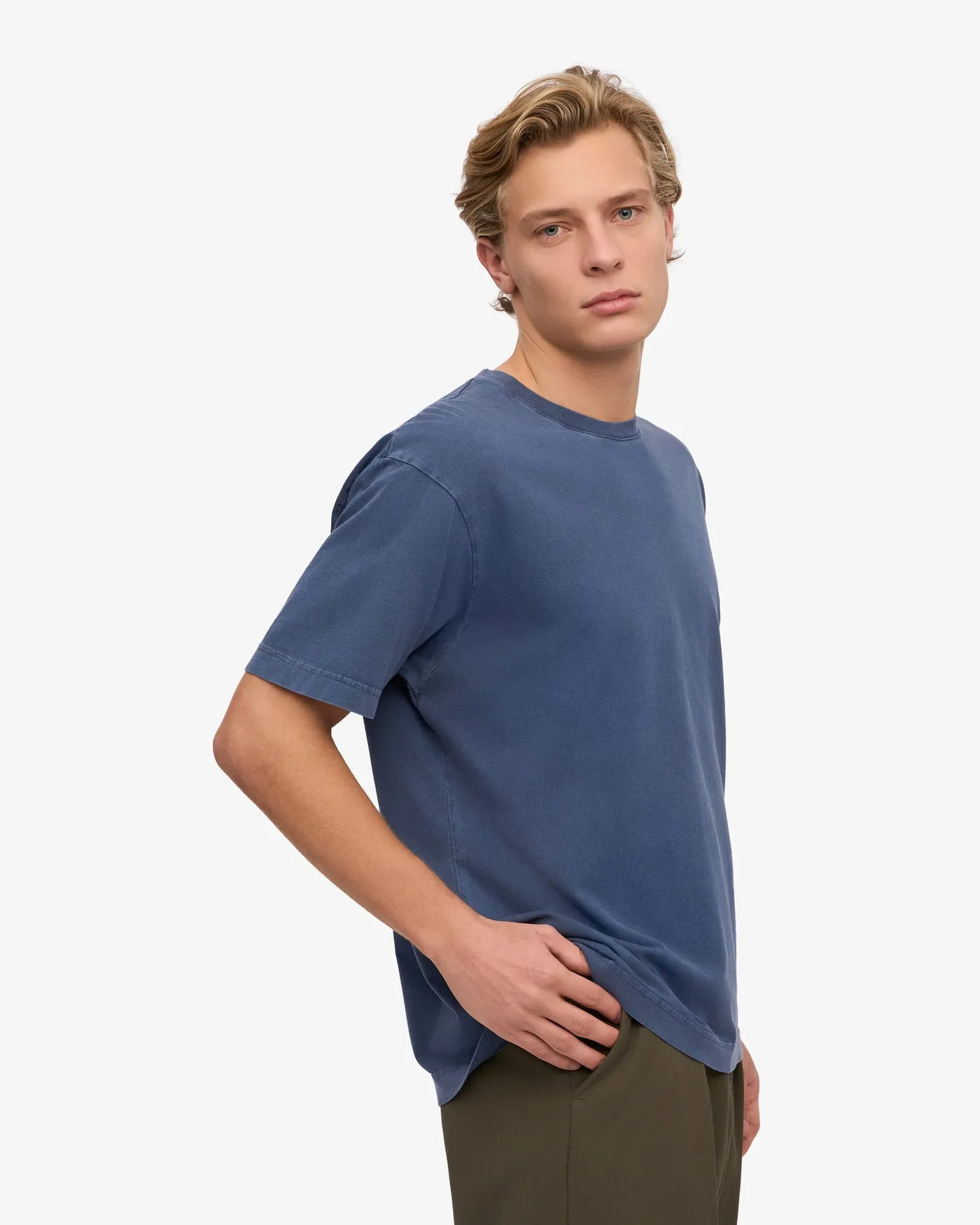 Colorful Standard Oversized Organic Tee - Neptune Blue