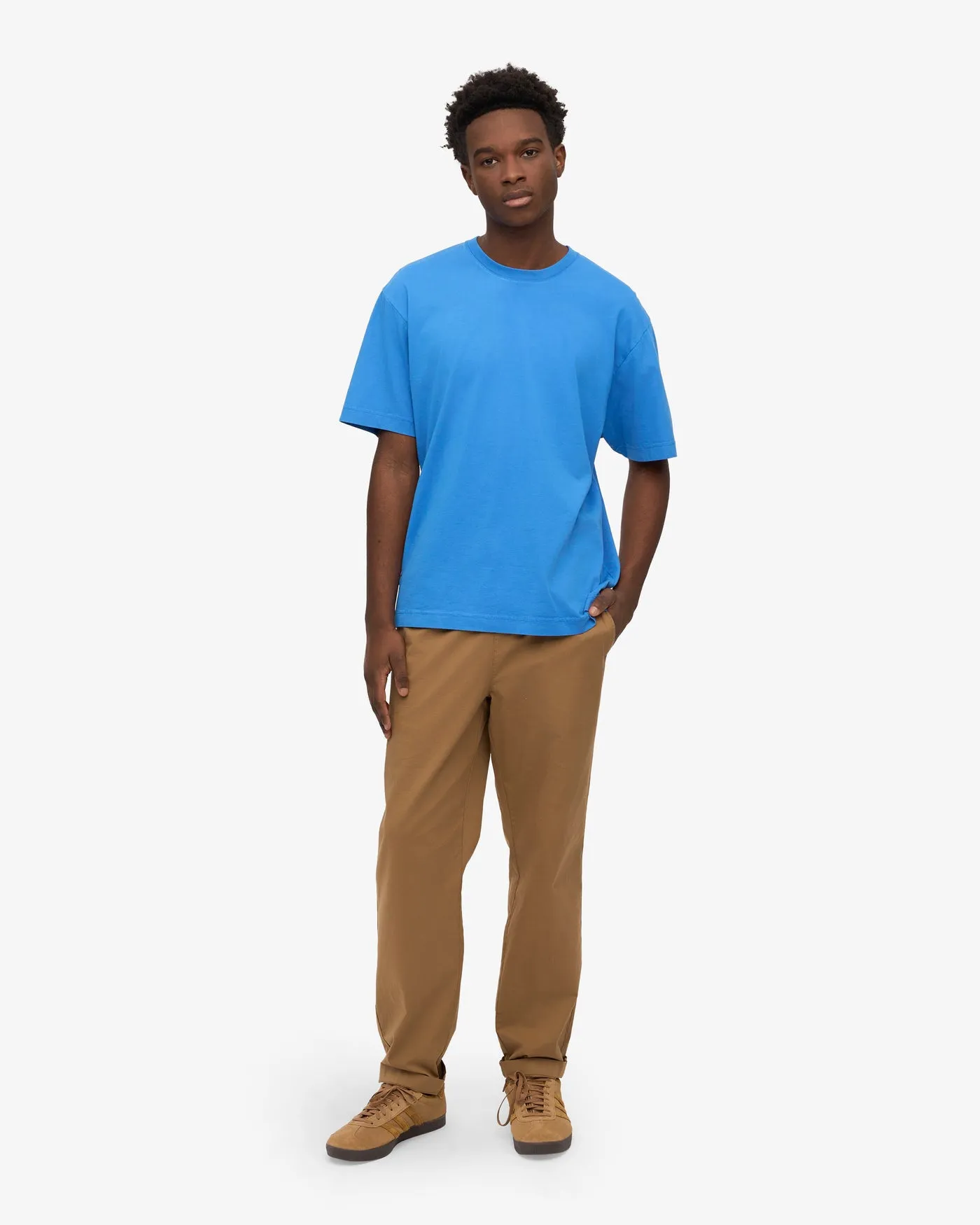 Colorful Standard Oversized Organic Tee - Pacific Blue