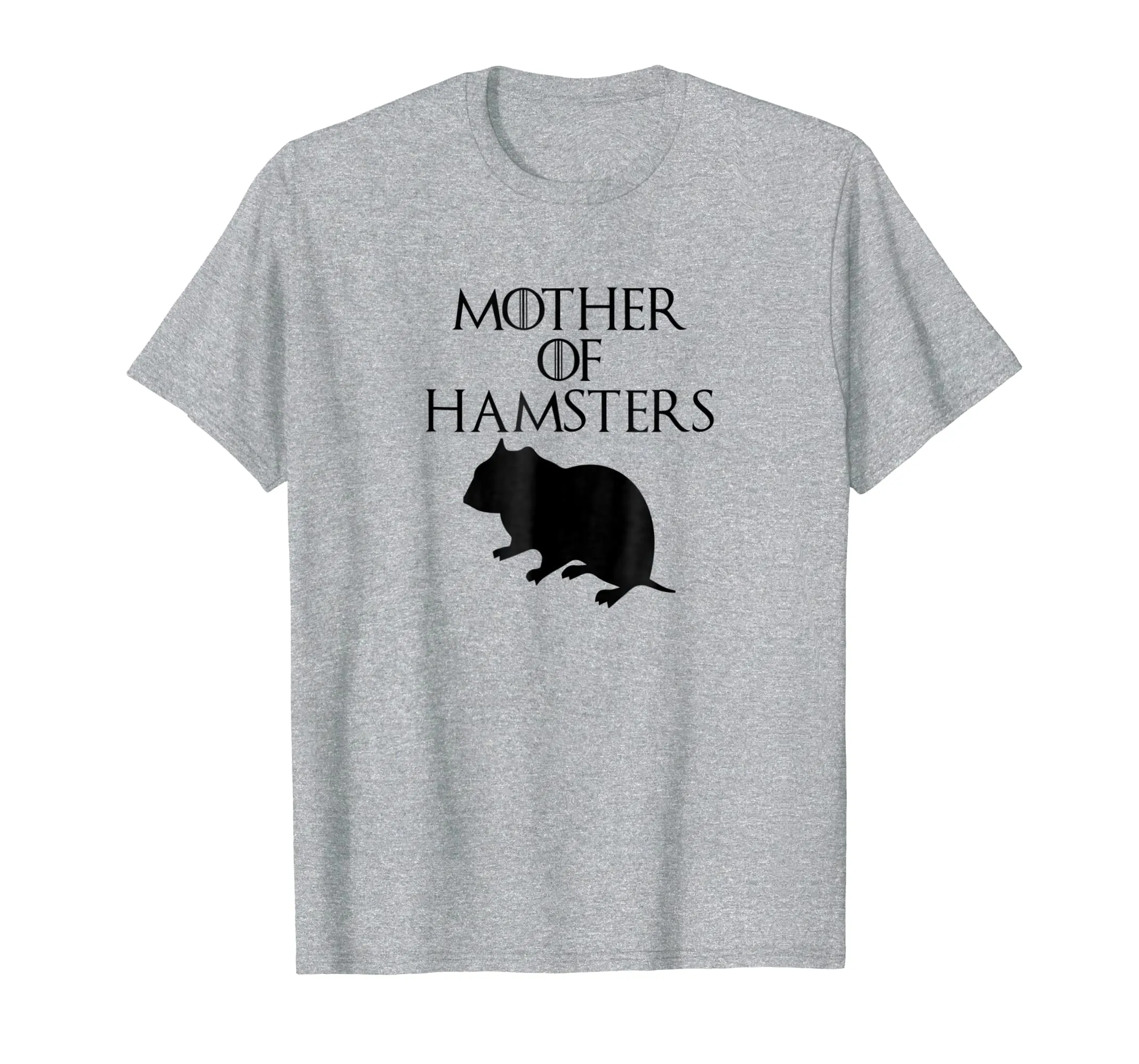 Cute &amp; Unique Black Mother of Hamster T-shirt E010433