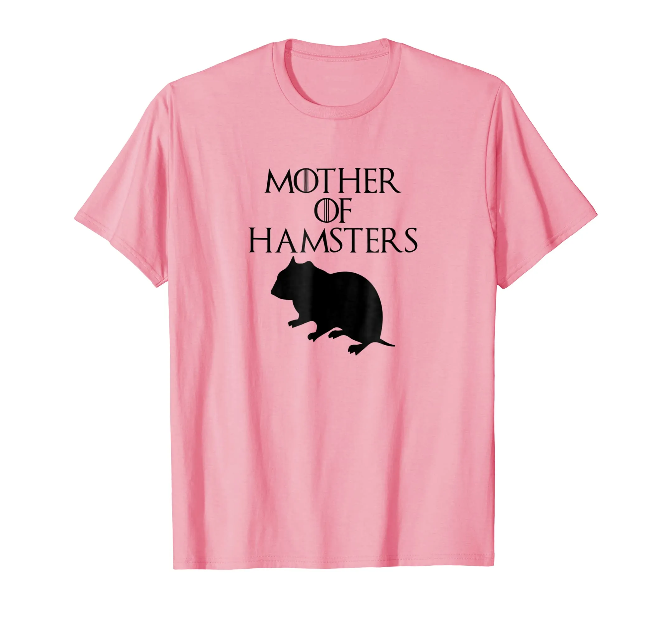 Cute &amp; Unique Black Mother of Hamster T-shirt E010433