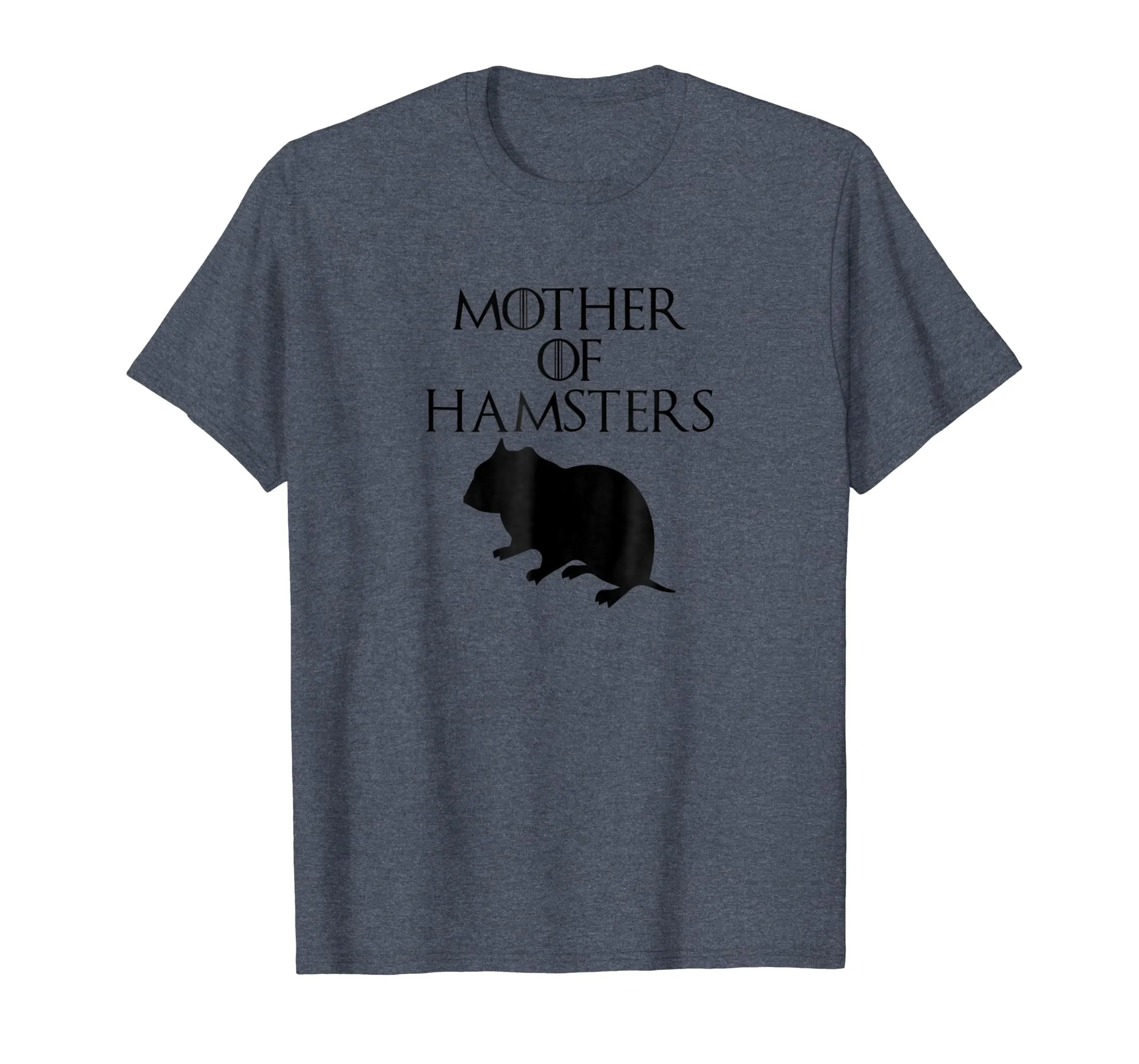 Cute &amp; Unique Black Mother of Hamster T-shirt E010433