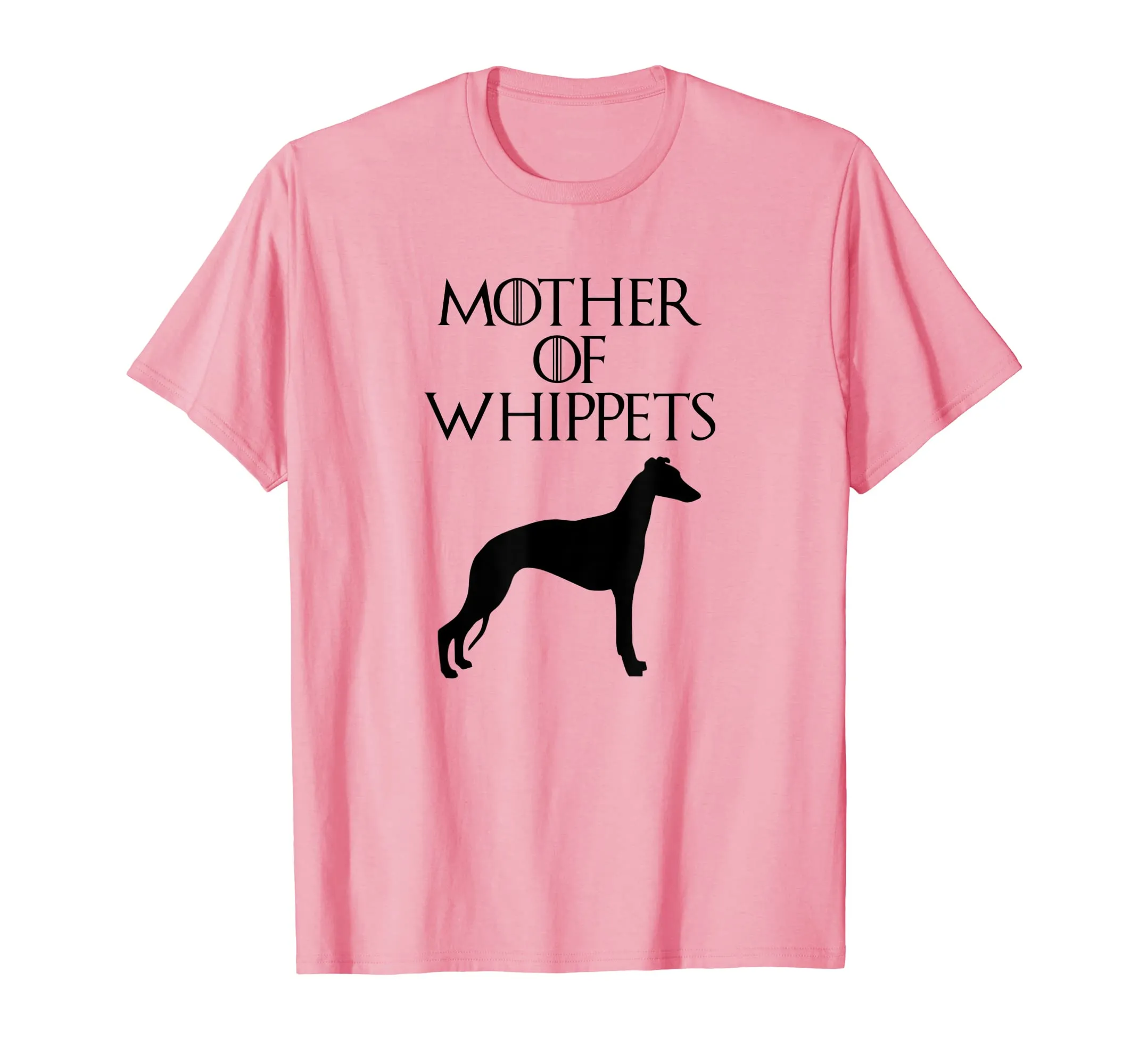 Cute &amp; Unique Black Mother of Whippets T-shirt E010792