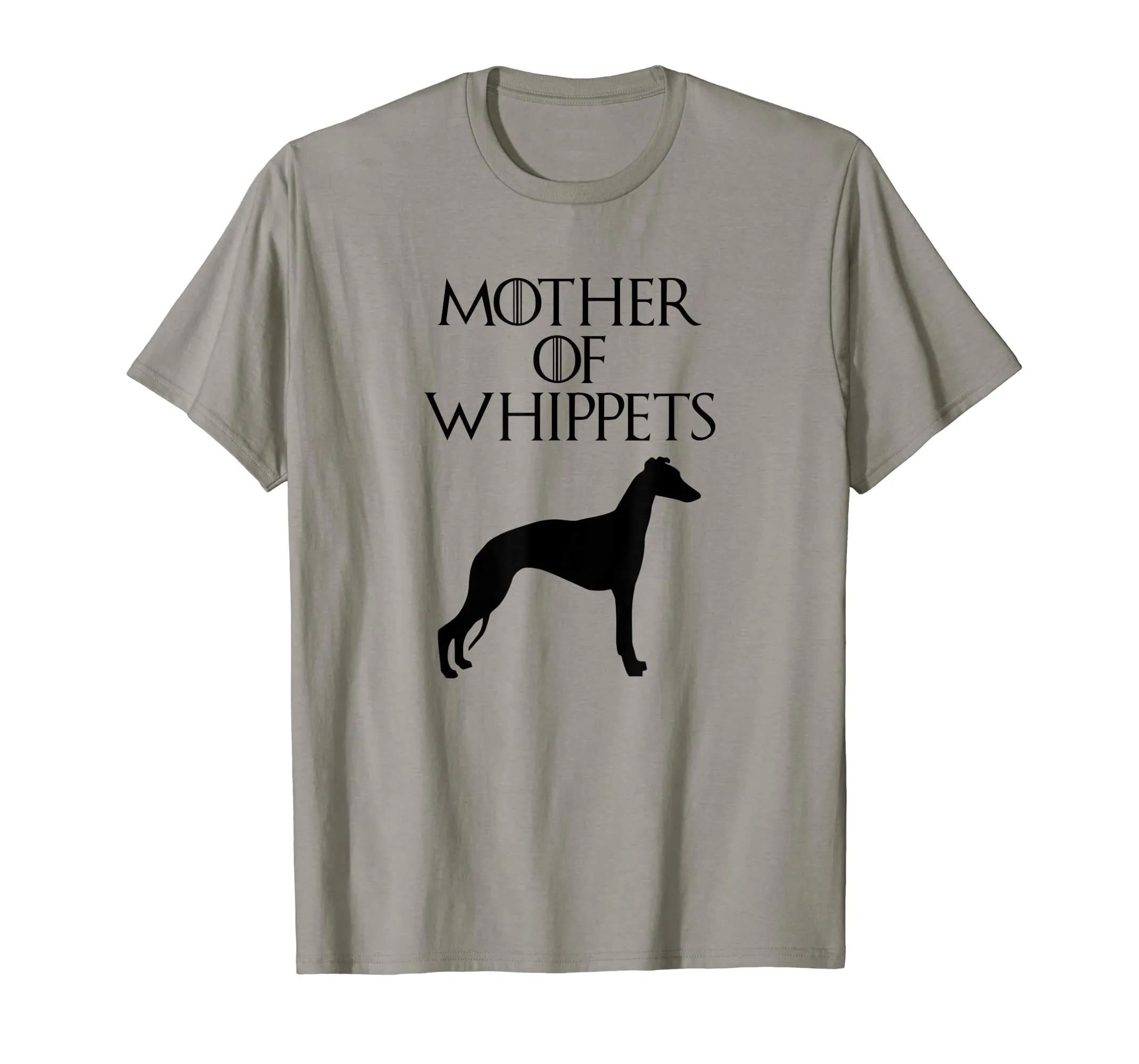 Cute &amp; Unique Black Mother of Whippets T-shirt E010792
