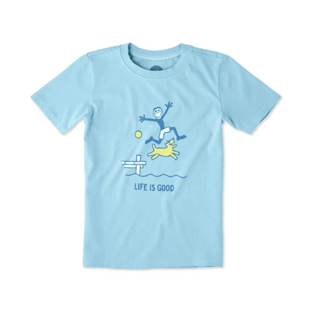 Dock Jump Crusher T-Shirt by Life is good