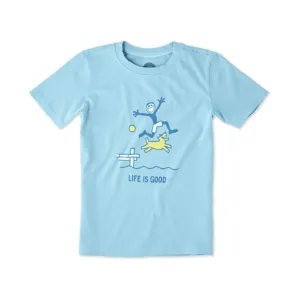 Dock Jump Crusher T-Shirt by Life is good