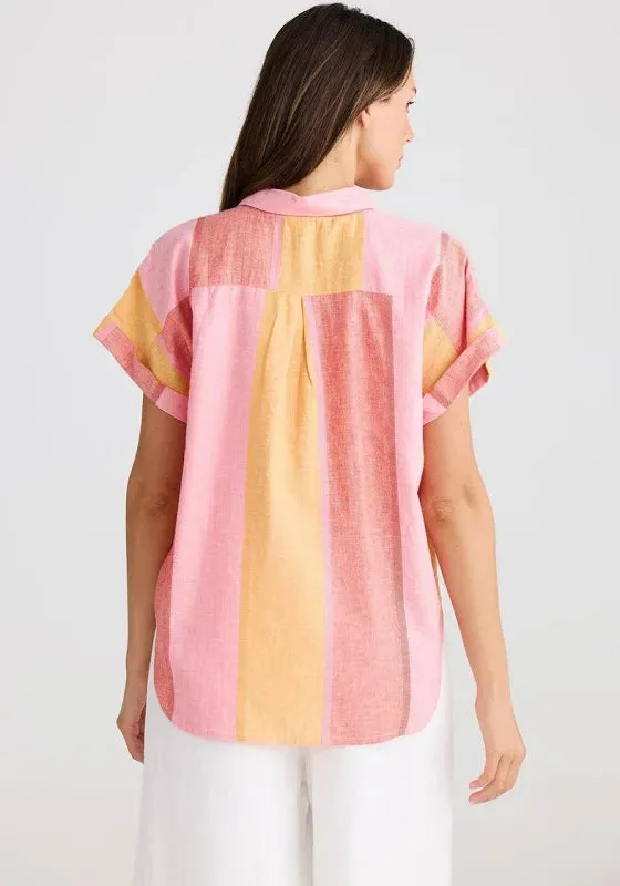 Dune Shirt - Lisbon Stripe