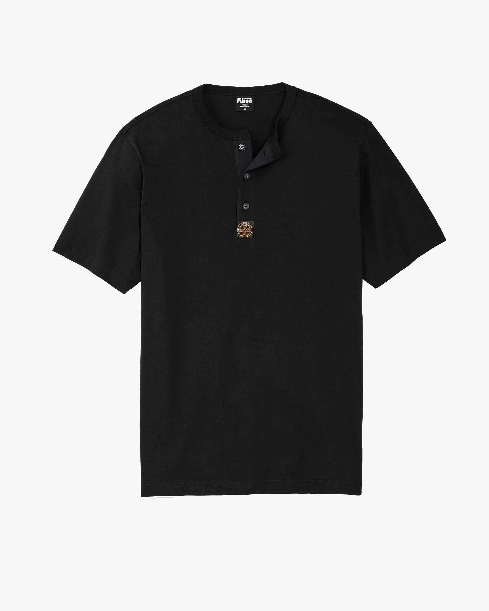 Filson Frontier S/S Henley - Black