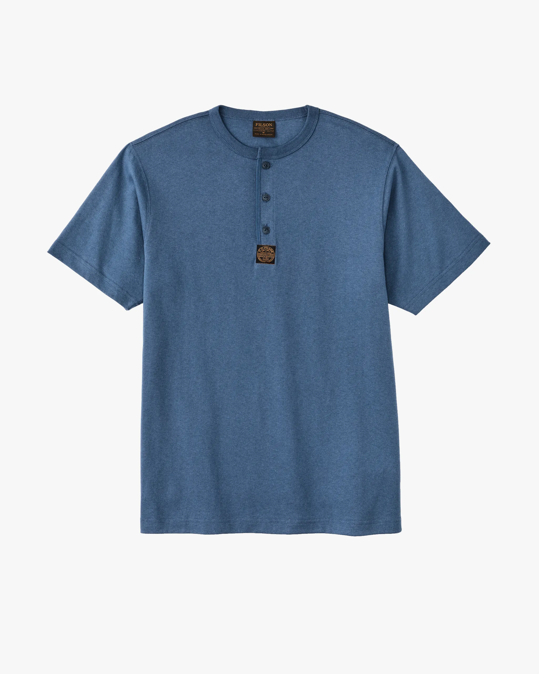 Filson Frontier S/S Henley - Light Blue