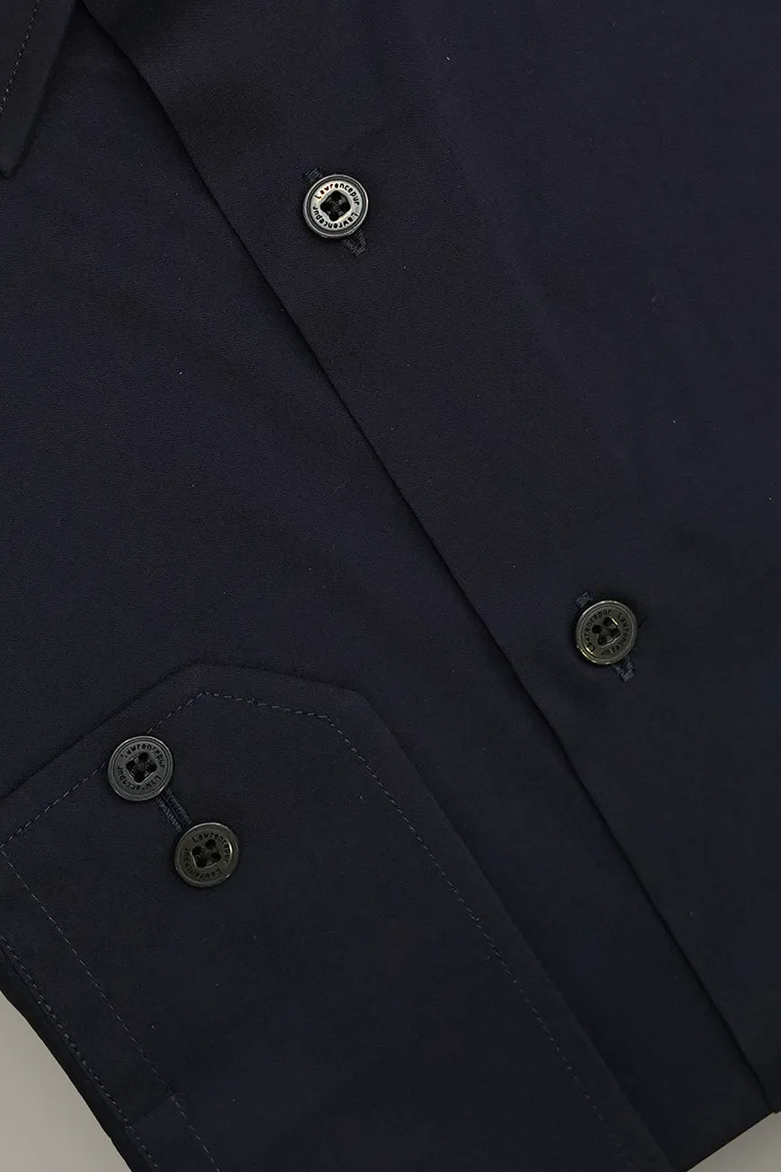 Formal Shirt - Alpha Black Plain