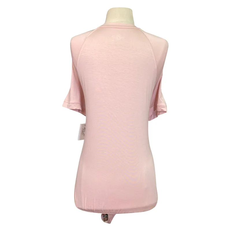 Free x Rein 'The Moto' Shirt in Blush - Women's Large