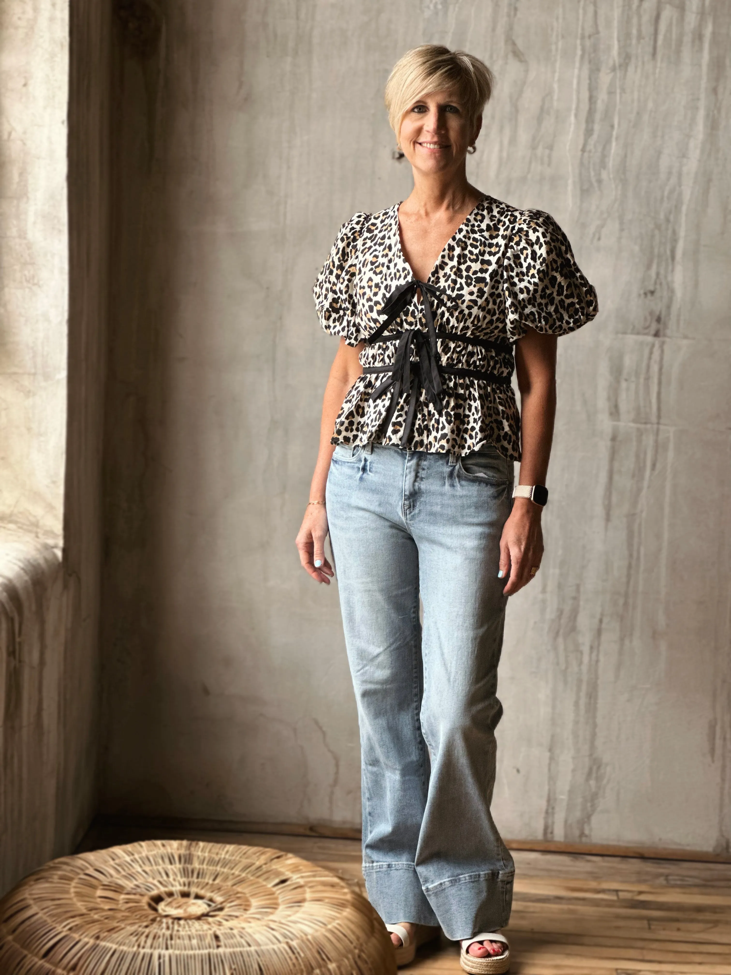 Genner Peplum Top