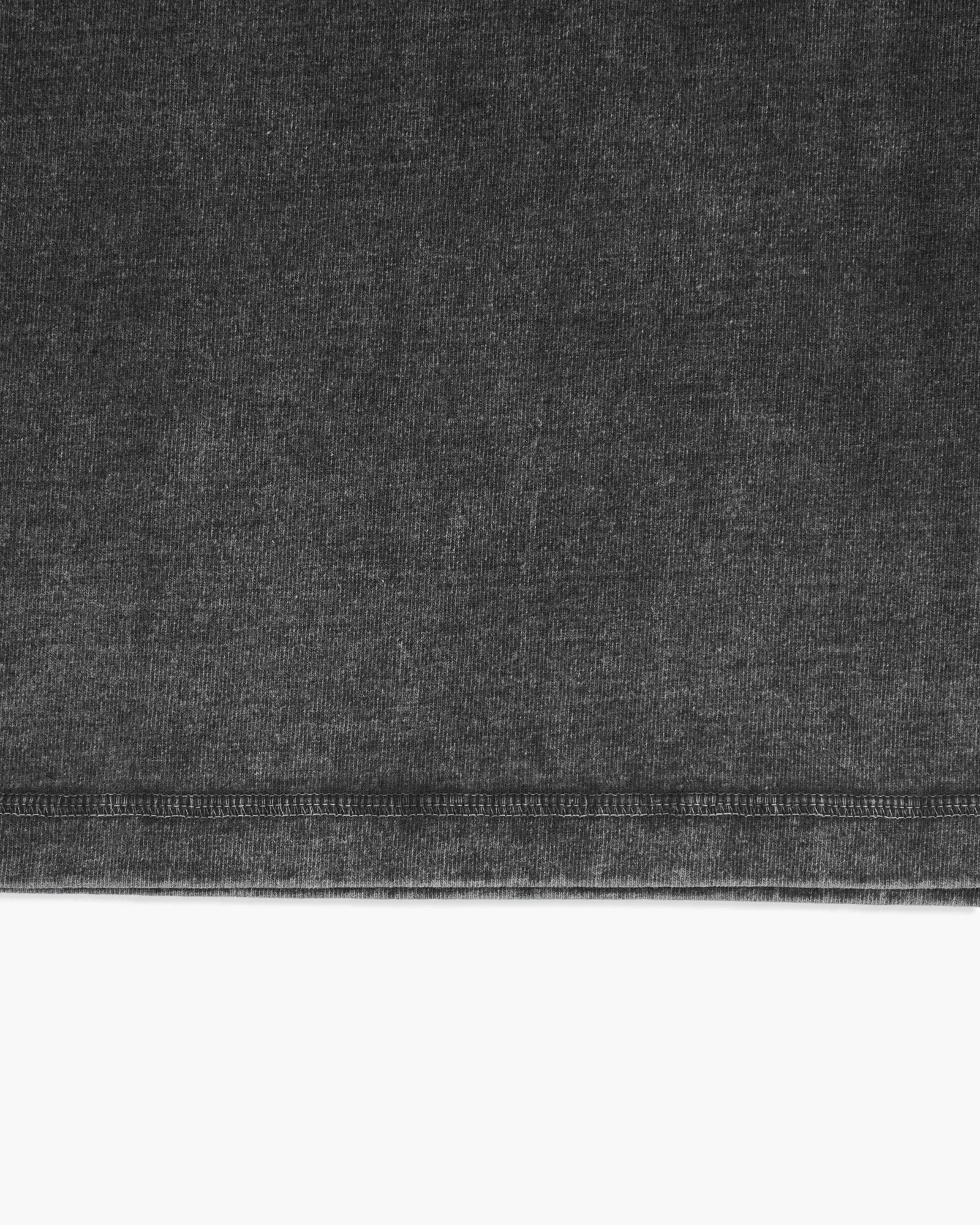 Good On L/S Heavy Henley Tee - Pigment Dyed Black