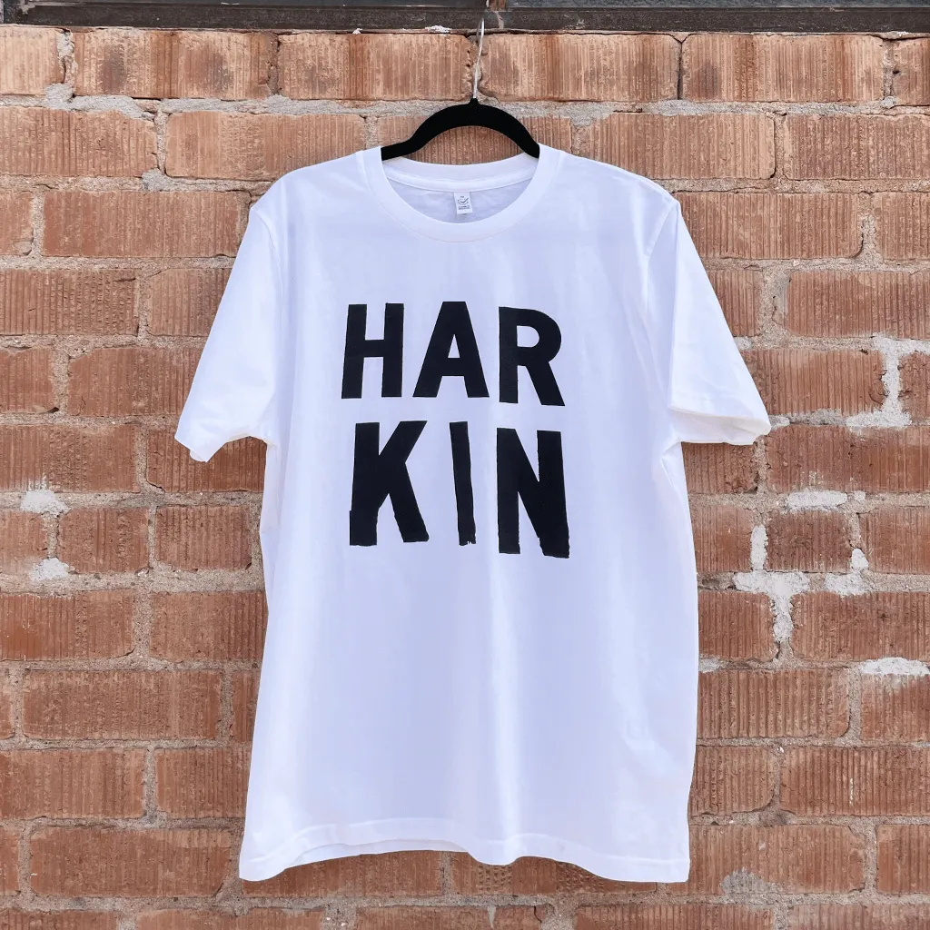 Harkin Bold Text T-Shirt
