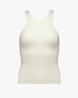 Harper Fine Ribbed Cashmere Tank