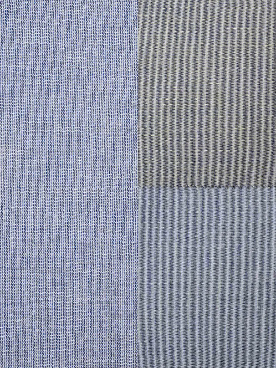 Hemp & Organic Cotton Two-Tone Jacquard Woven Fabric (GH5079)