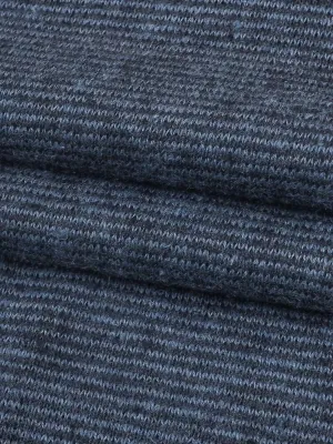Hemp, Recycled Poly & Tencel Mid-Weight Yarn Dyed Stripe Jersey Fabric  ( KJ21/2D961 Series )