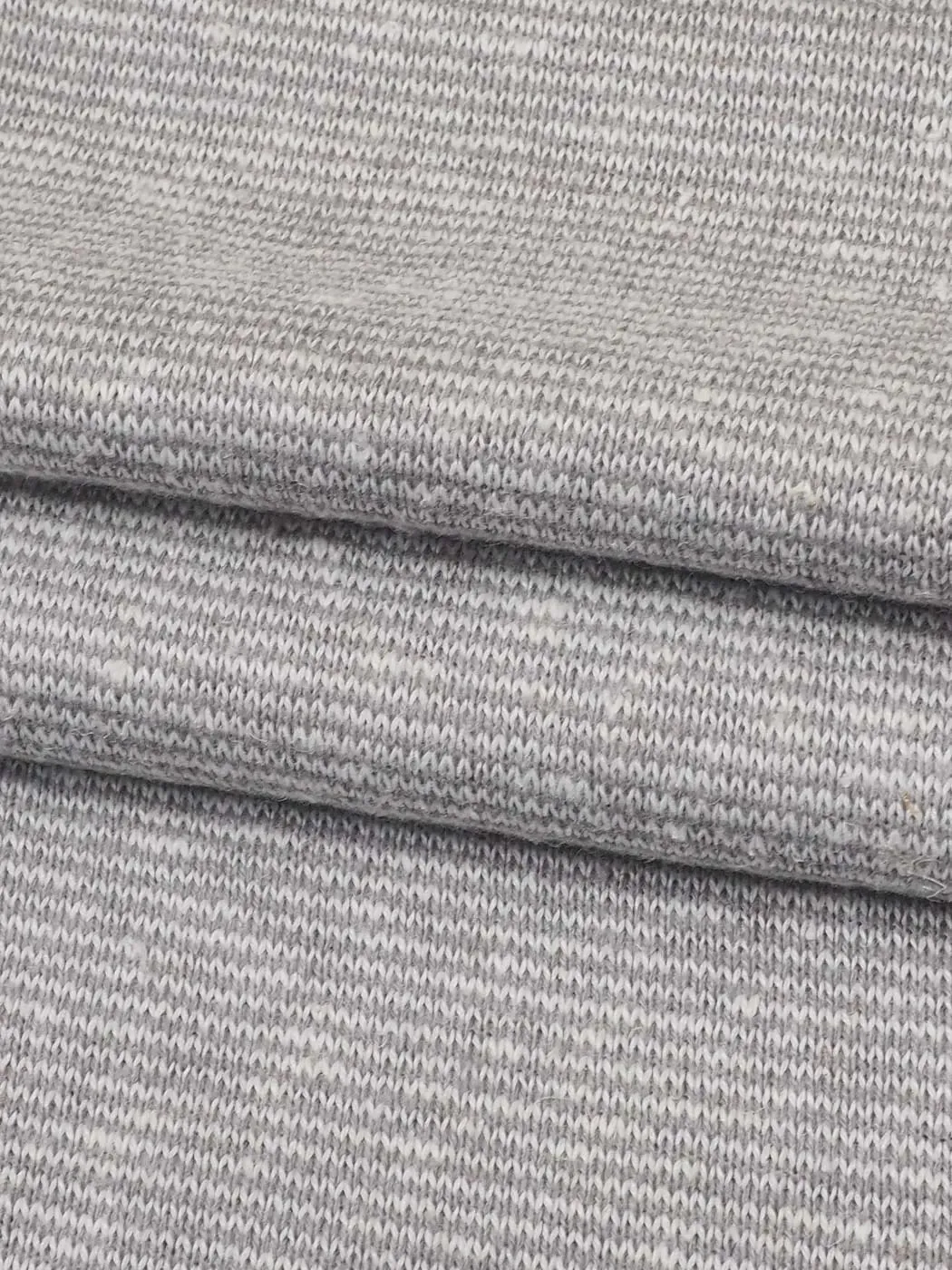 Hemp, Recycled Poly & Tencel Mid-Weight Yarn Dyed Stripe Jersey Fabric  ( KJ21/2D961 Series )
