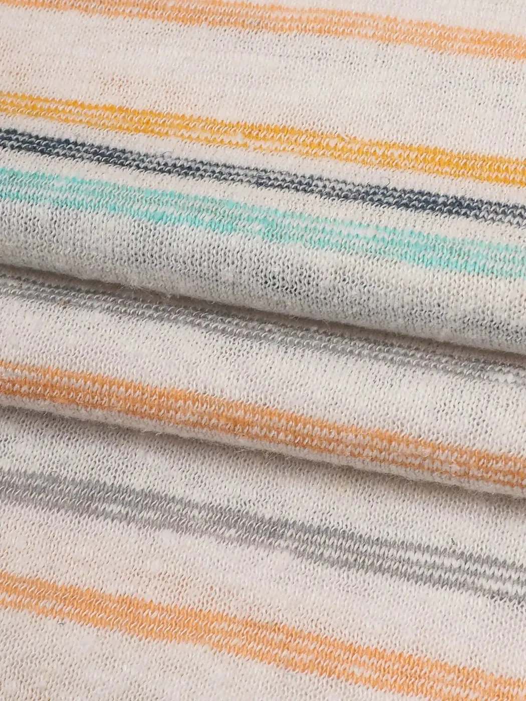 Hemp , Recycled Poly, Tencel & Organic Cotton Heavy Weight Jersey Fabric ( KJ21D900B / KJ21D900D )