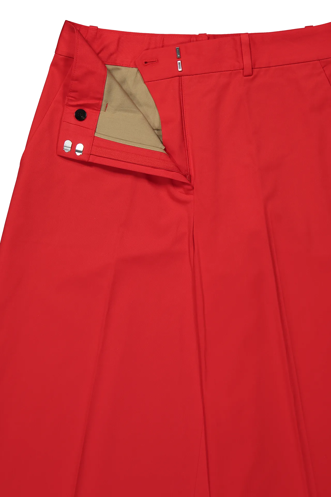 High Waist Wide Trouser
