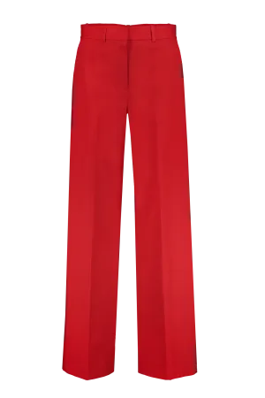 High Waist Wide Trouser