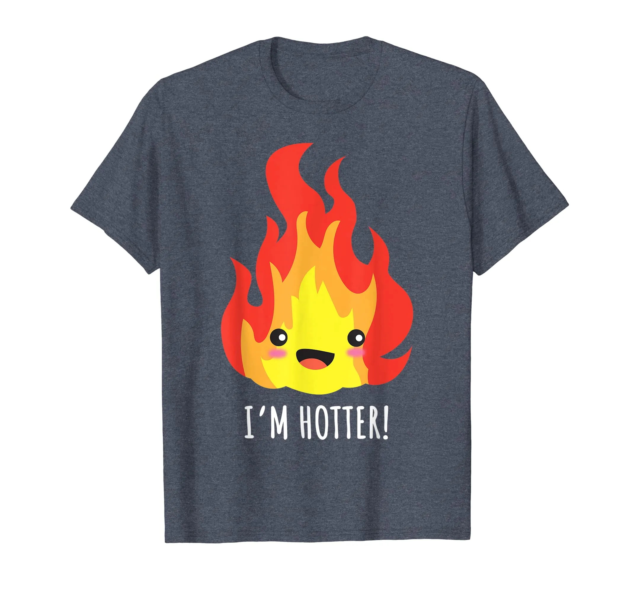 I'M HOTTER - Matching Tshirt Couples Mother Daughter Sisters