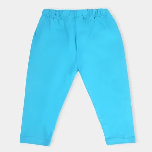 Infant Girls Lycra Jersey Basic Tights-C. Breeze