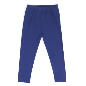 Infant Girls Plain Basic Tights - NAVY