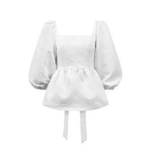Laagam Cecile White Top