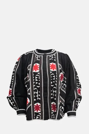 Lena Embroidered Blouse Morelia