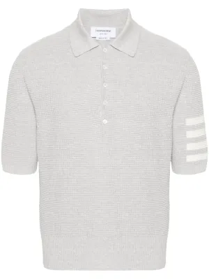 Linen Cotton 4-Bar Relaxed Fit Polo