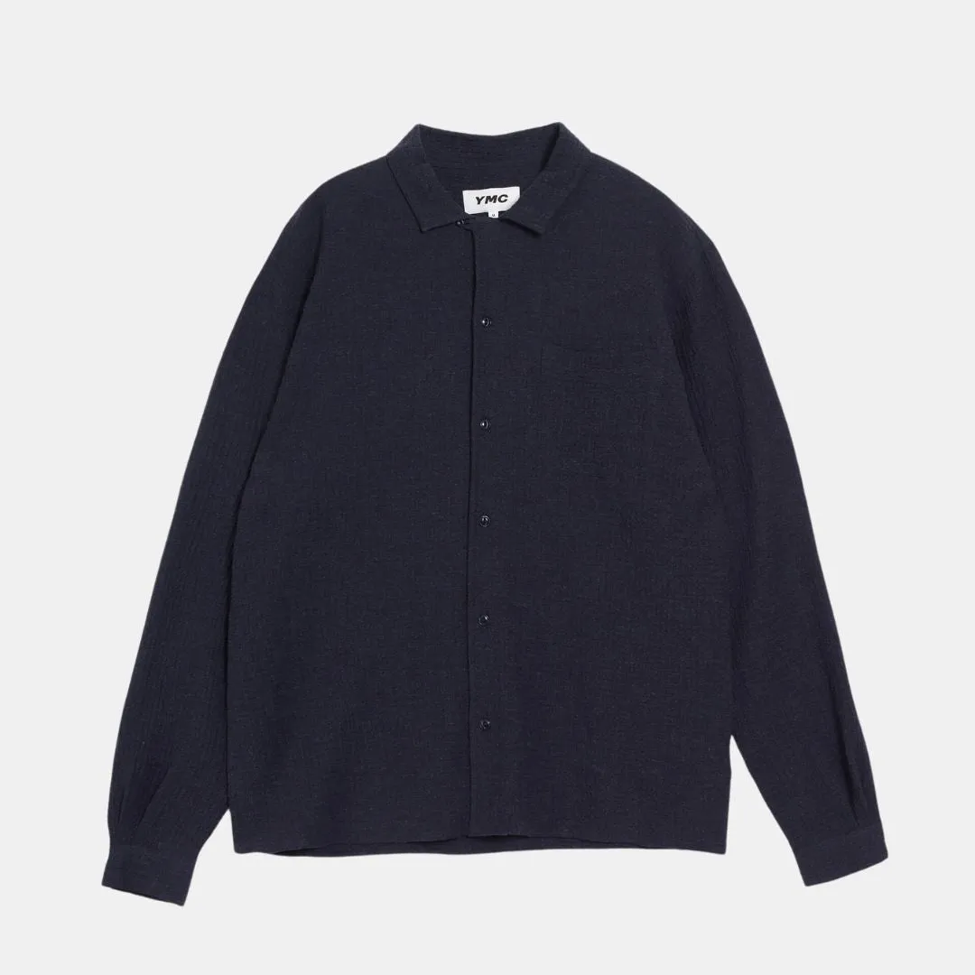 Malick Long Sleeve Shirt (Navy)