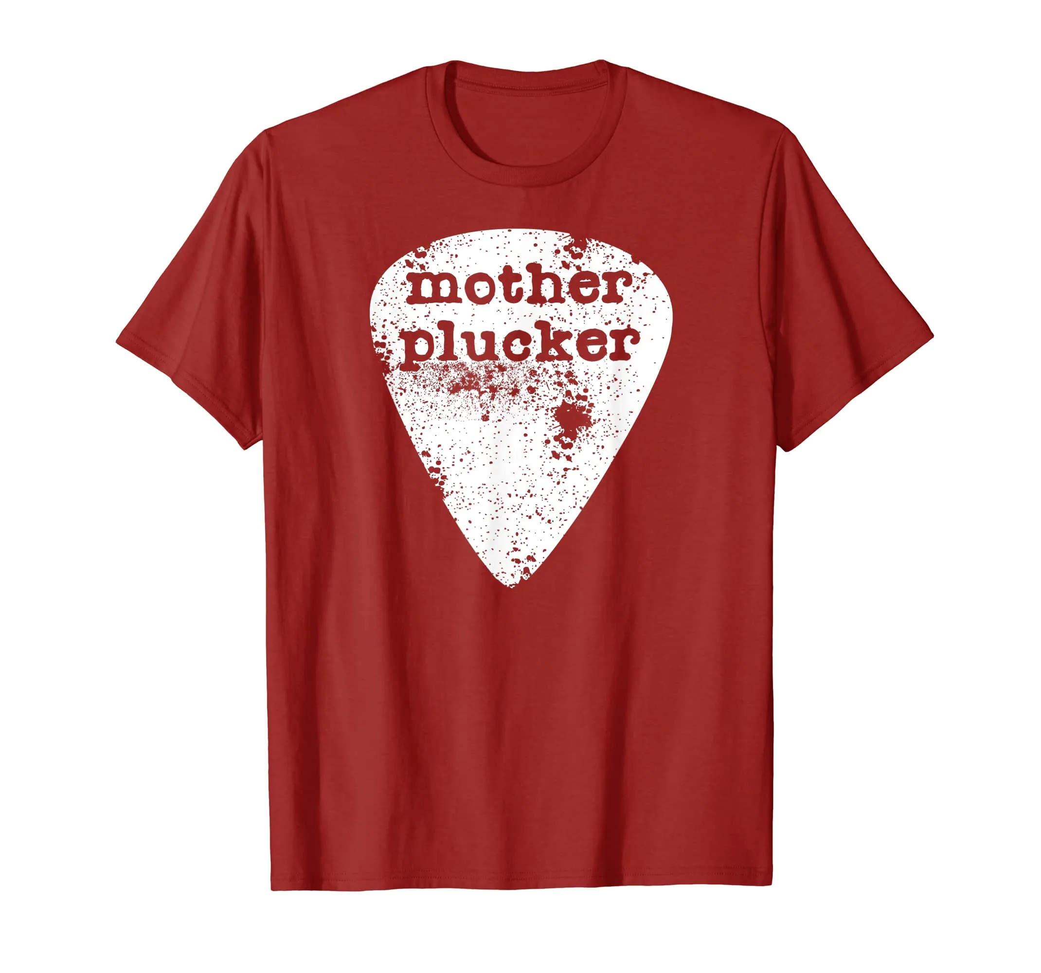 Mother Plucker Pick Humorous Pun for Guitar Players T-Shirt