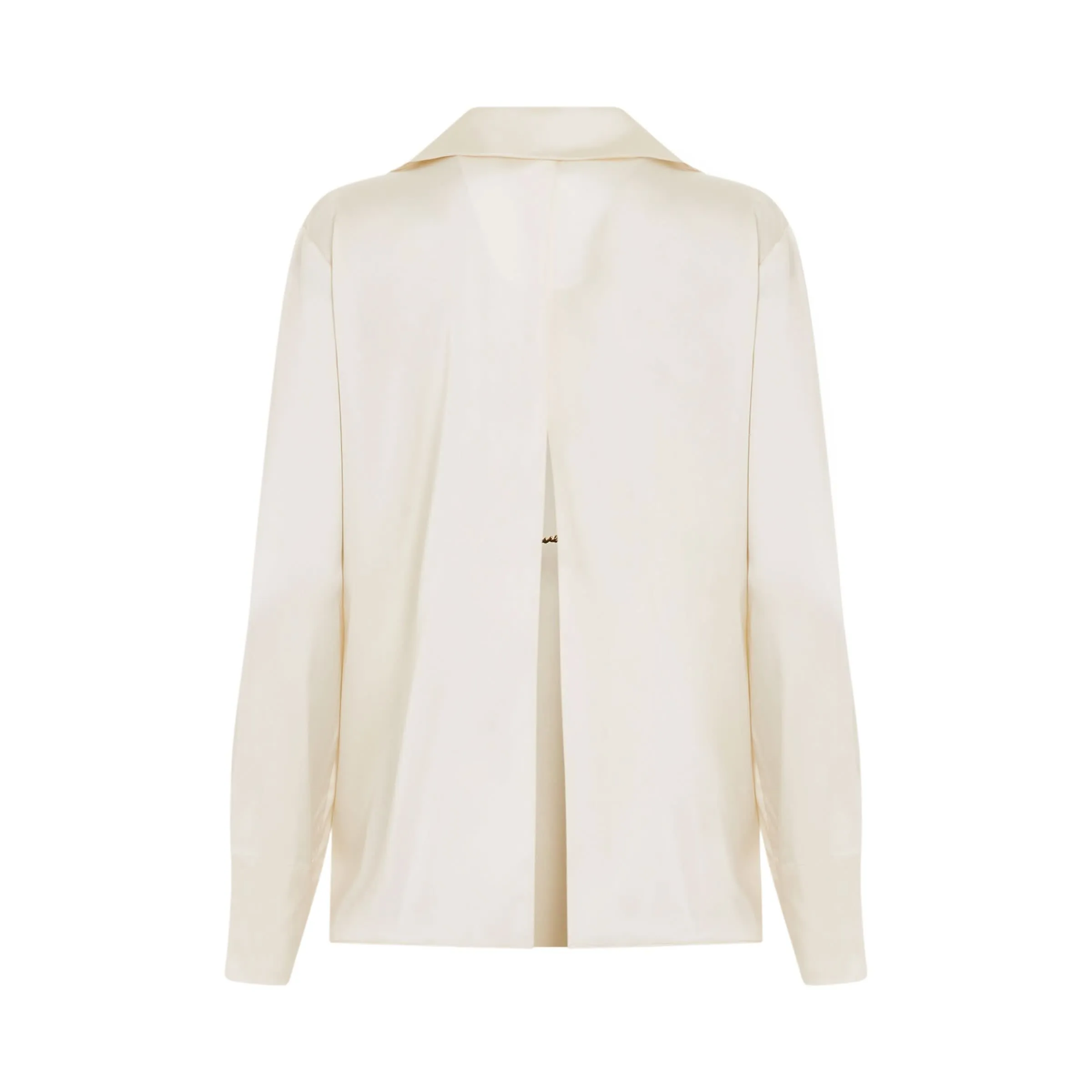 Notte Open Charm Shirt in Off-White