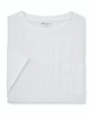 Peter Millar Seaside Pocket Tee (4 Colors)