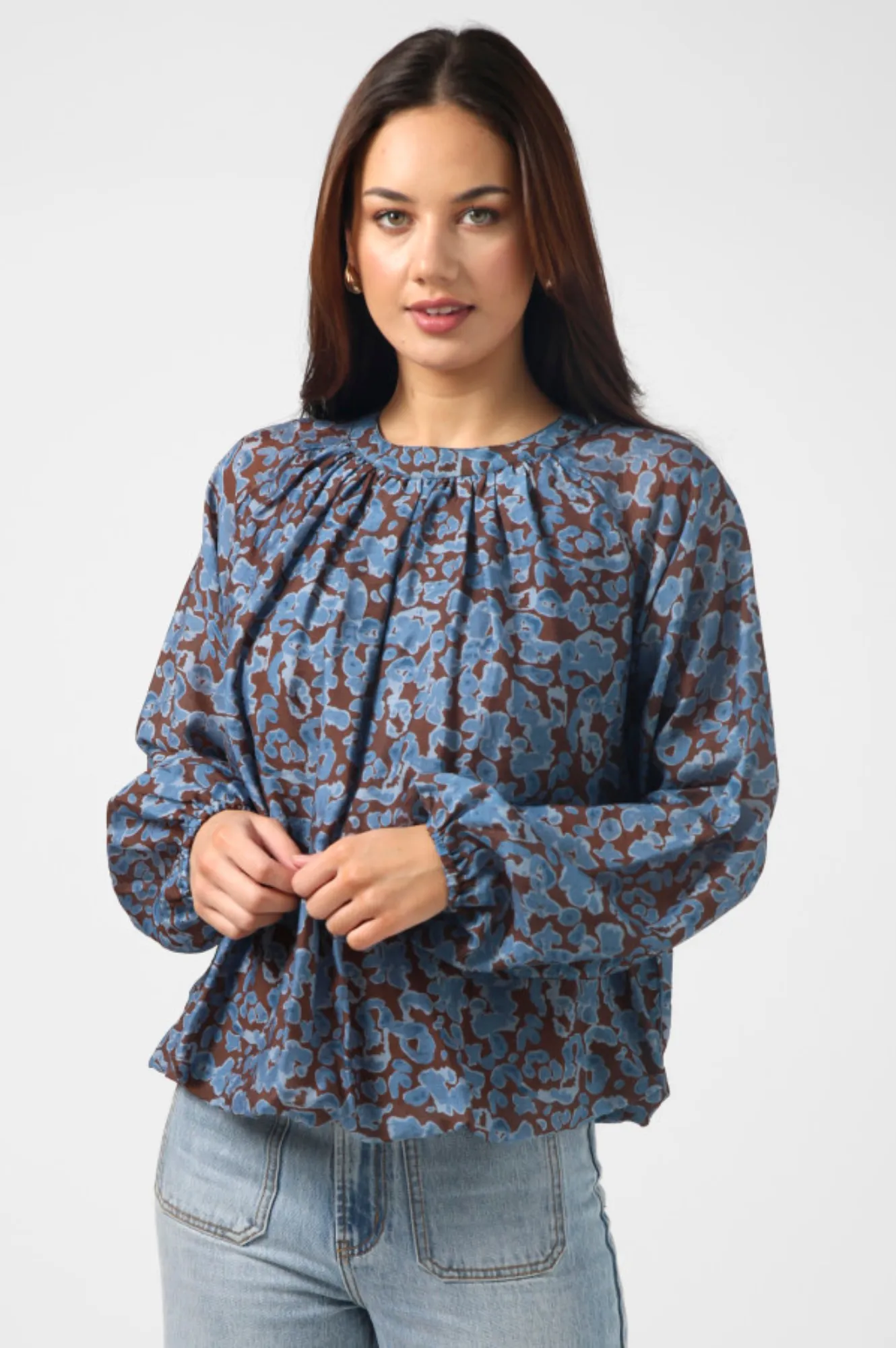 Pippa Blouse - Artic Cat
