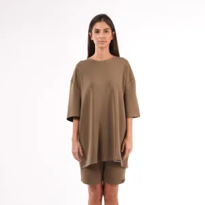 Premium Oversized T-shirt For Women Olive Green