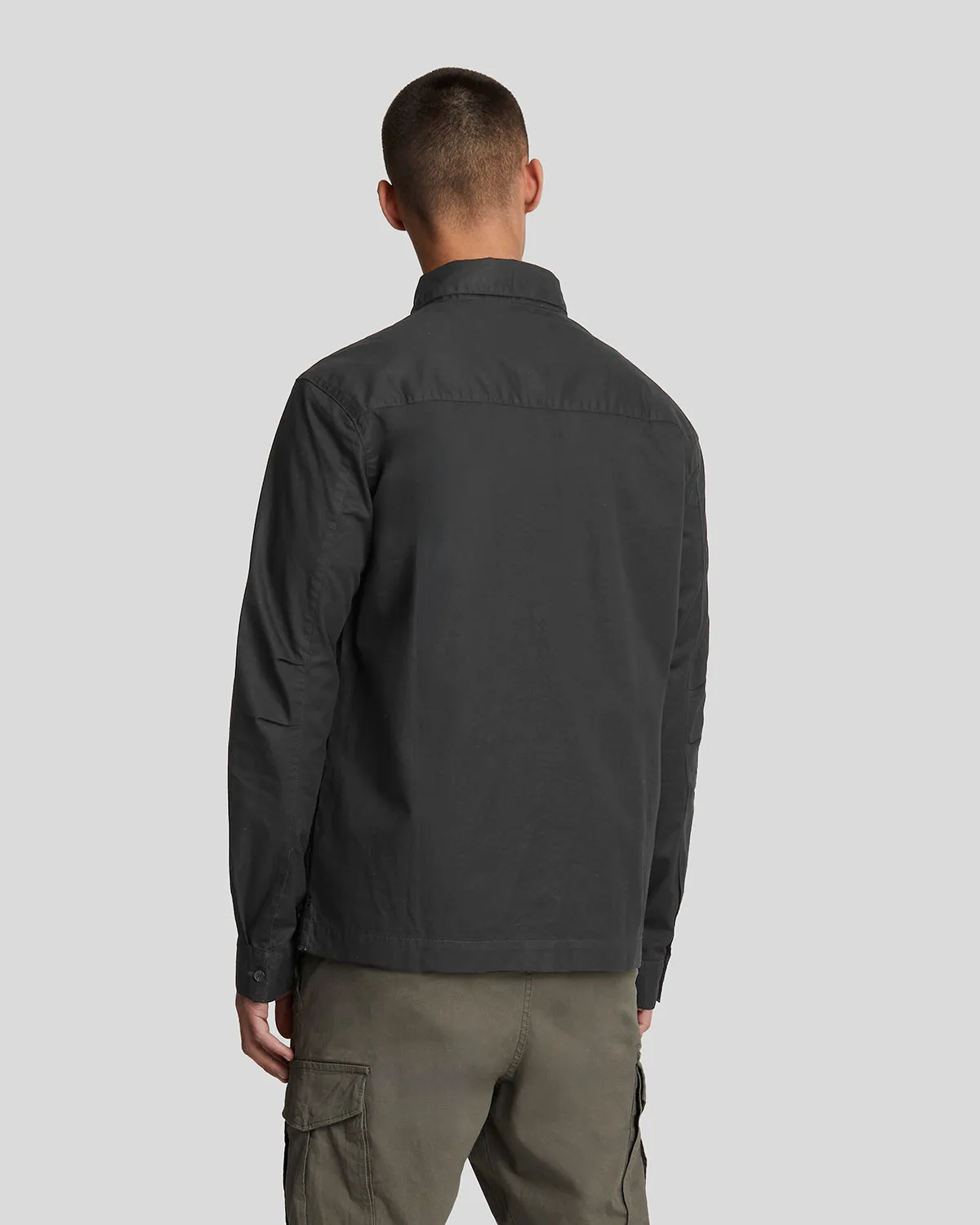 Premium Pleated Pocket Overshirt
