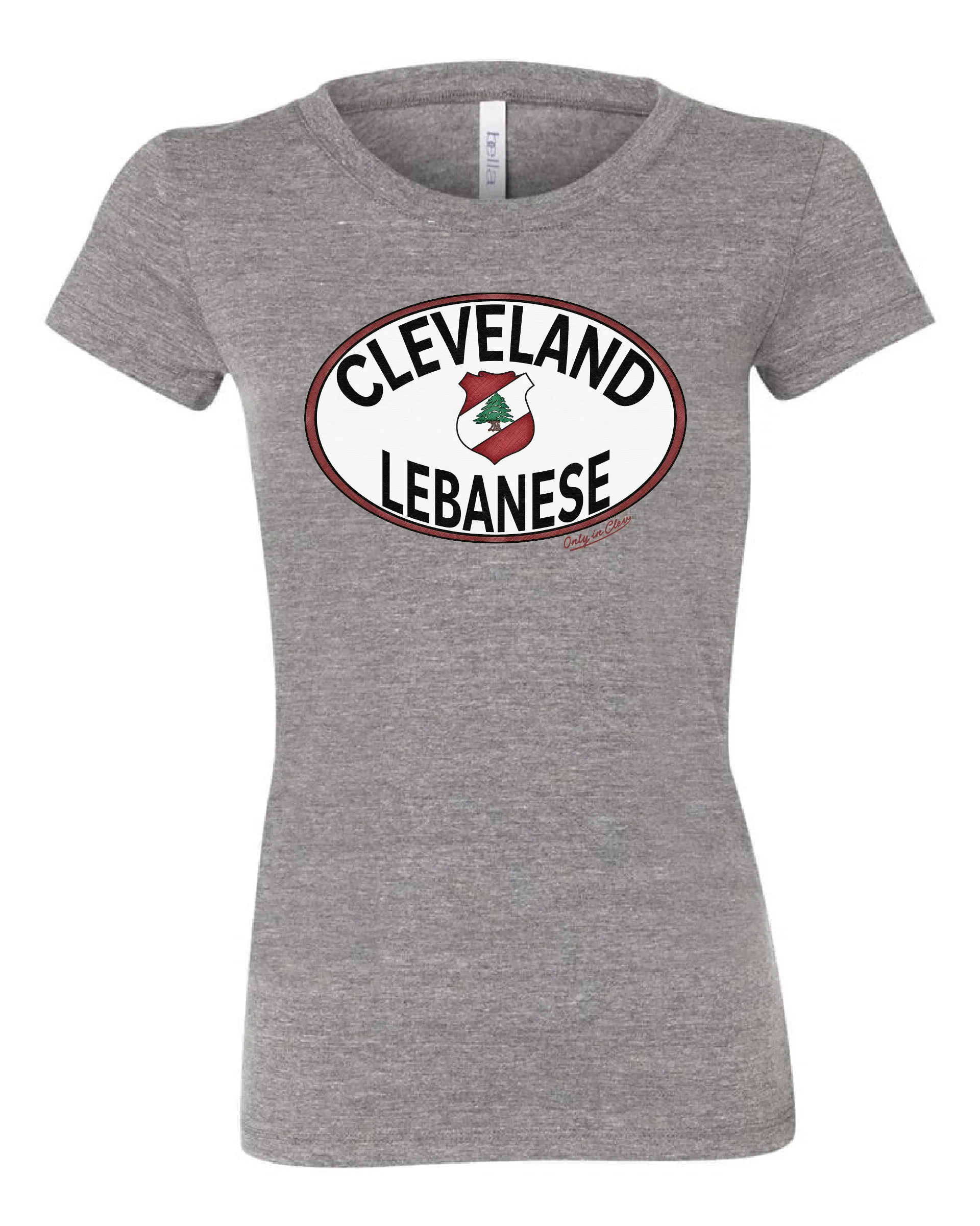 "Cleveland Lebanese" Design on Gray