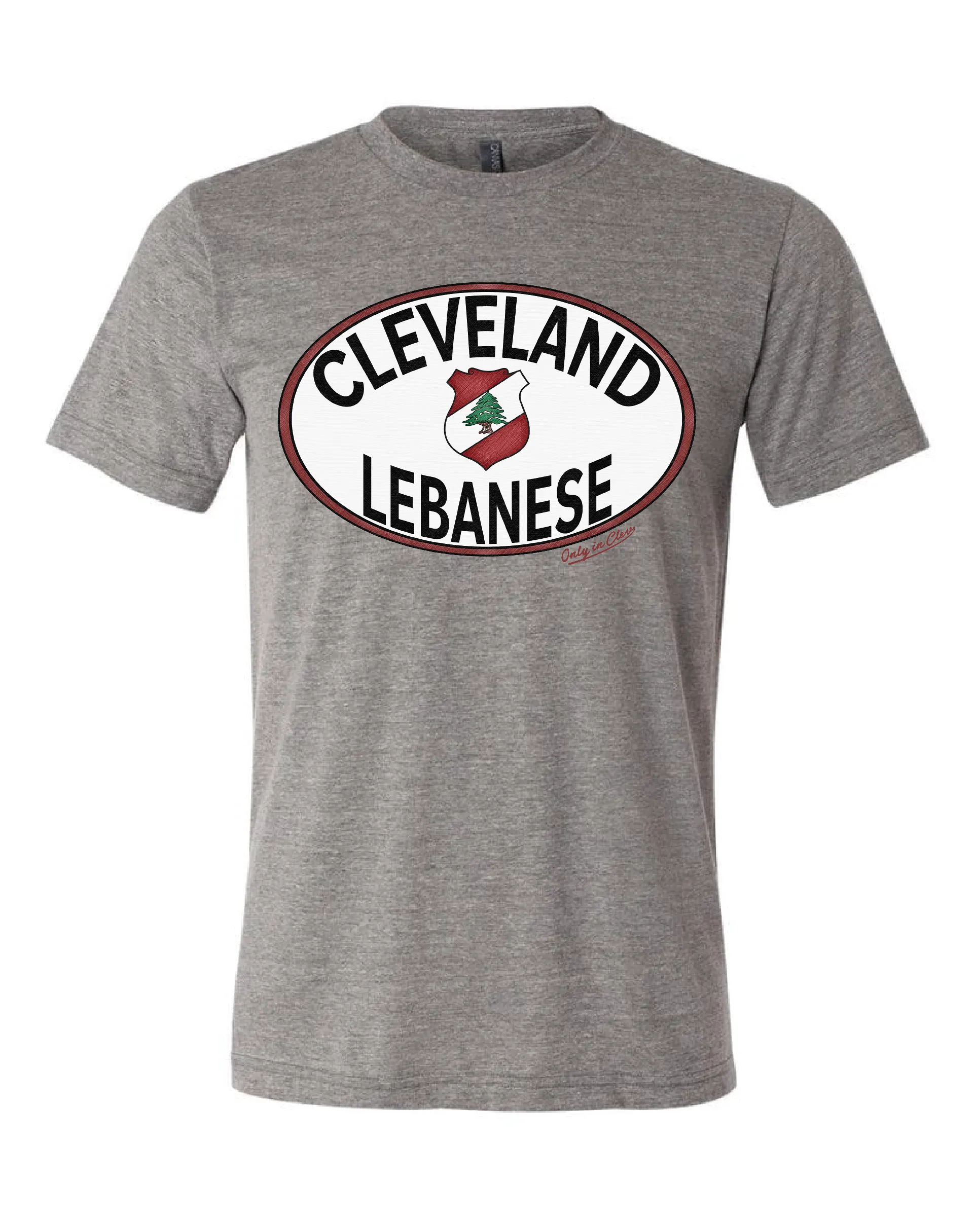 "Cleveland Lebanese" Design on Gray