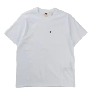 Relaxed Fit Pocket Tee White   Neutrals
